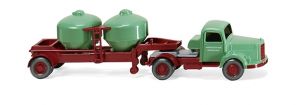 Camion avec remorque cuve de ciment - MERCEDES L3500 - TRANSPORT BÉTON GMBH