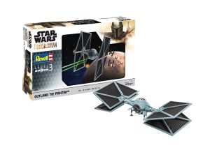 REV06782 - Maquette STAR WARS à assembler et à peindre - The Mandalorian: Outland TIE Fighter