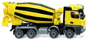 WIK068149 - Camion toupie LIEBHERRR de couleur jaune et noir - MERCEDES Arocs