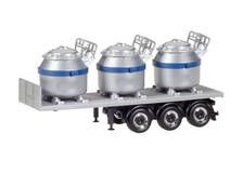 HER076838-002 - Remorque 3 essieux avec 3 cuves bleue