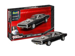 REV07693 - Maquette FAST & FURIOUS à assembler et à peindre – DODGE charger de 1970