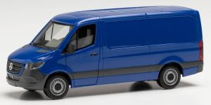 HER096485 - Véhicule utilitaire de couleur bleu – MERCEDES Sprinter