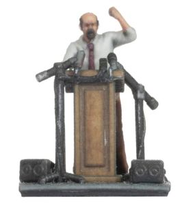 NOC10025 - Personnage 3D - Pupitre d’orateur