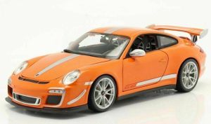 BUR11036OR - Voiture de 2012 couleur orange - PORSCHE 911  GT3 RS 4.0