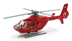 JC1105 - hélicoptère de couleur rouge - NOTARZT
