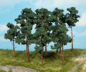 HEK1151 - Décor pour diorama - 4 Pins de 10cm