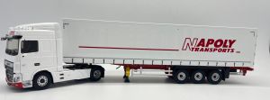 ELI117732 - Camion avec remorque bâchée - NAPOLY - DAF XF MY17 Space CAB 4x2