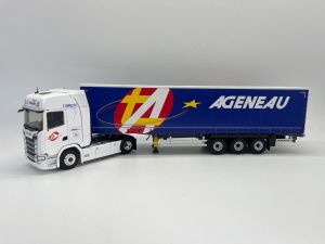 ELI118206 - Camion avec remorque des Transports PASQUIER et AGENEAU – SCANIA 500s 42