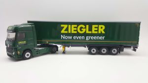 ELI118295 - Camion aevc remorque bâchée - ZIEGLER - MERCEDES ACTROS 5 BigSpace 4x2