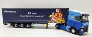ELI118492 - Camion avec remorque bâchée du transporteur COMBRONDE - RENAULT T High 4x2 2023