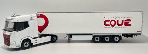 ELI118541 - Camion avec remorque du transporteur COUE - DAF XG 4x2