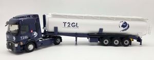 ELI118565 - Camion avec citerne pluvée du transporteur T2GL - RENAULT T 4x2