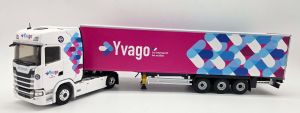 ELI118668 - Camion avec remorque du transporteur YVAGO - SCANIA 500S 4x2