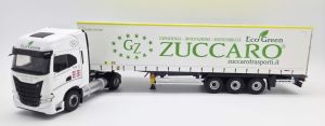 ELI118851 - Camion avec remorque du transporteur ZUCCARO Transporti Bianco - IVECO S-WAY NP 4x2