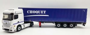 ELI118884 - Camion avec remorque du transporteur CHOQUET - MERCEDES Actros 5 4x2