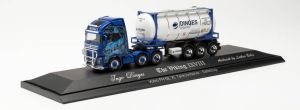 HER122184 - Camion avec semi remorque citerne INGO DINGES – VOLVO FH GL 6X2