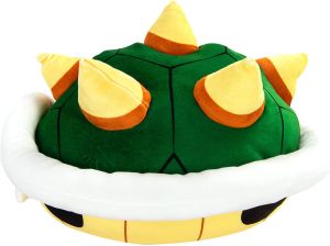 T12411B - Grande Peluche MARIOKART de couleur verte – Carapace