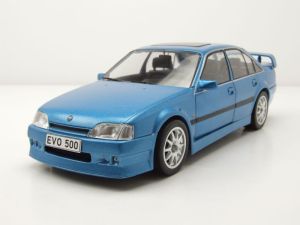 Voiture de 1991 couleur bleu - OPEL Omega Evolution 500