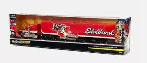 MST12418EDELBROCK - Camion avec remorque - EDELBROCK - INTERNATIONAL Lonestar 6x4 de 2020 couleur rouge