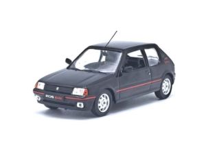 ODE138 - Voiture de couleur noire - PEUGEOT 205 GTI 1.9