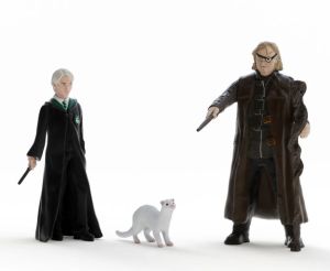 SHL14907 - Figurine de l'univers Harry Potter - Alastor Maugrey & Drago Malfoy et le furet