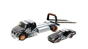 MST15055MJBKS - Camion plateau INTERNATIONAL Durastar Flatbed sous blister - TOYO TIRES - FORD Mustang LX #22 1988