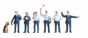 NOC15091 - Personnage et accessoire - Agent de Police en Uniforme bleu