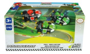 CARRERA15813010 - Karting à friction - MARIO KART - Mario Yoshi et Luigi