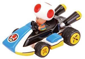 CARRERA15817039-C - Karting bleu à friction - MARIO KART - Toad