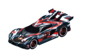 CARRERA15817095-A - Voiture de la série Ronin Racers Pull & Speed - pilote Raijin Rider