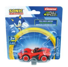 CARRERA15818328 - Véhicule Rouge à friction sous blister - SONIC -Shadow