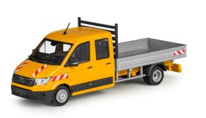CON1616/03 - Camion benne porteur de couleur orange - MAN TGE 4x2