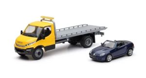 NEW16233A - MERCEDES SLK 350 avec camion porte voiture IVECO