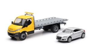 NEW16233C - AUDI TT avec camion porte voiture IVECO