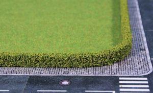 HEK1751 - Décor pour diorama - 2 Haies de troènes - 12x7 mm - 50cm de long.