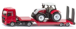 SIK1764 - Camion avec porte engin et Tracteur STEYR - MAN Lkw 4x2