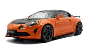 SOL1801629 - Voiture de 2024 couleur Orange - ALPINE A110 Radicale