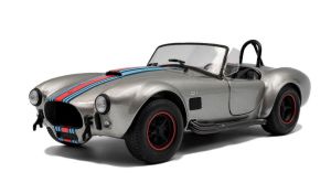 SOL1804913 - Voiture de 1965 couleur grise - SHELBY Cobra 427 MKII Solido Works M Racing
