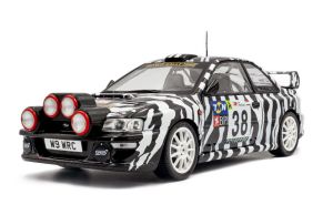 SOL1807409 - Voiture du rallye du Portugal 2001 pilotée par George KEATH - SUBARU Impreza S5 WRC99 #38