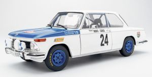 SOL1808603 - Voiture du rallye de monte carlo pilotée par Timo MAKINEN - BMW 2002 TII #24