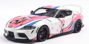 SOL1809008 - Voiture de 2024 couleur blanche - SOLIDO WORKS ITASHA - TOYOTA GR Supra