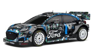 SOL1809501 - Voiture de 2021 couleur noir - FORD Puma Rally1 Hybrid Goodwood Festival of Speed