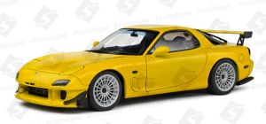 SOL1810603 - Voiture de 1999 couleur jaune - MAZDA RX7 FD3RS Streetfighters