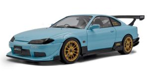 SOL1812204 - Voiture de 1999 couleur bleu - Solido Works - NISSAN Silvia SPEC-R Aero
