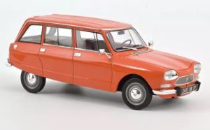 NOREV181674 - Voiture de 1975 couleur orange - CITROEN Ami 8 Break 1975 Ténéré