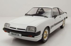 MOD18237 - Voiture de 1980 couleur blanche - OPEL Manta B Sport