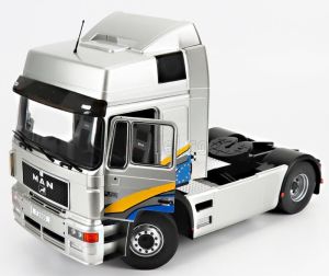 MOD18245 - Camion solo de 1994 couleurs gris avec Déco - MAN F2000 4x2