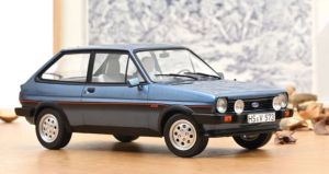 NOREV182744 - Voiture de 1981 couleur bleu - FORD Fiesta XR2