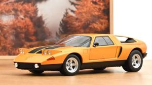 NOREV183050 - Voiture de 1970 couleur orange - MERCEDES C111/II
