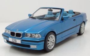 MOD18319 - Voiture cabriolet de 1996 couleur bleue - BMW série 3 E36